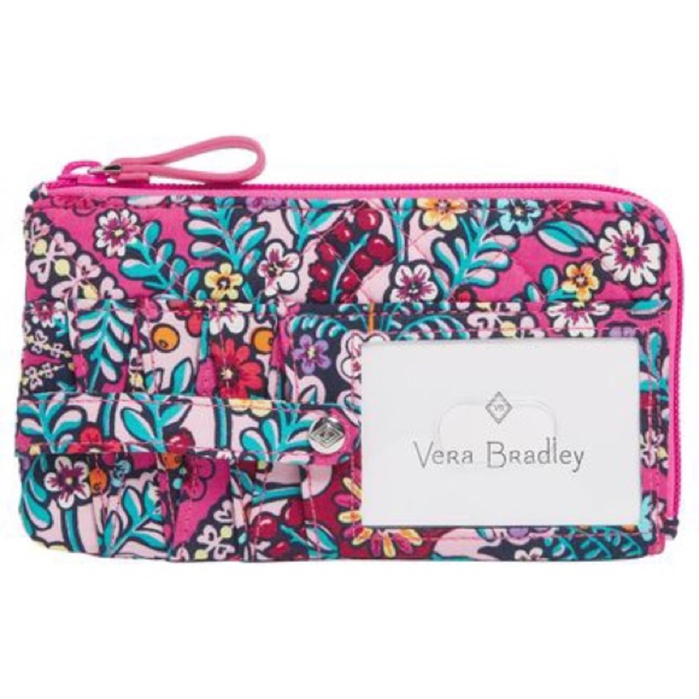 Vera Bradley Kaleidoscope Rosettes RFID Wallet